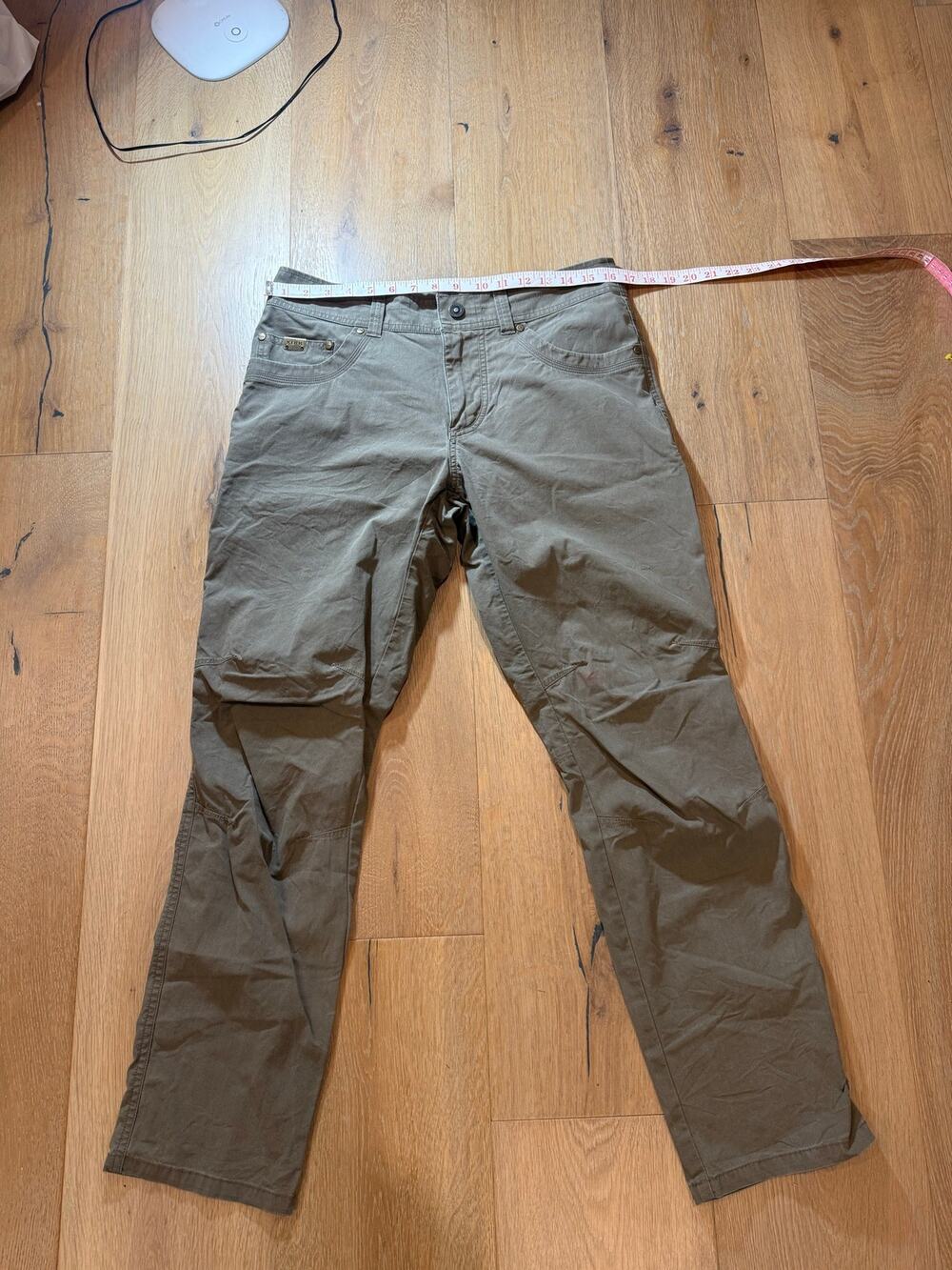 Kuhl Revolvr Rogue Lightweight Canvas Casual Five Pocket Hiking Pants. 32x30
